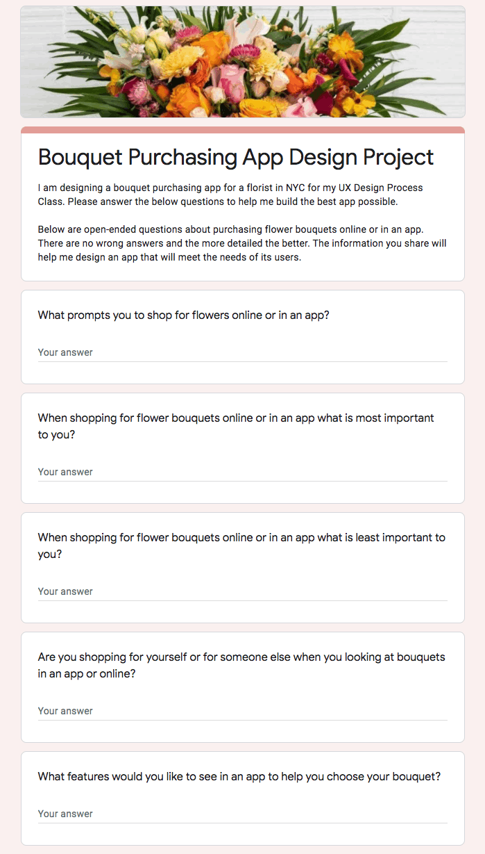 Wild Stems User Research Survey